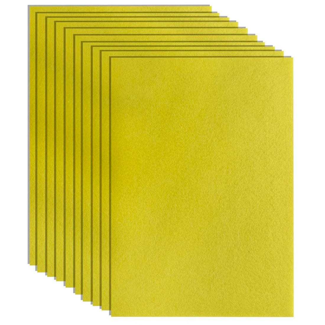 jags-mumbai Non-Woven & Felt Sheets A4 Nonwoven Felt Sheet Light Yellow A4LYW830