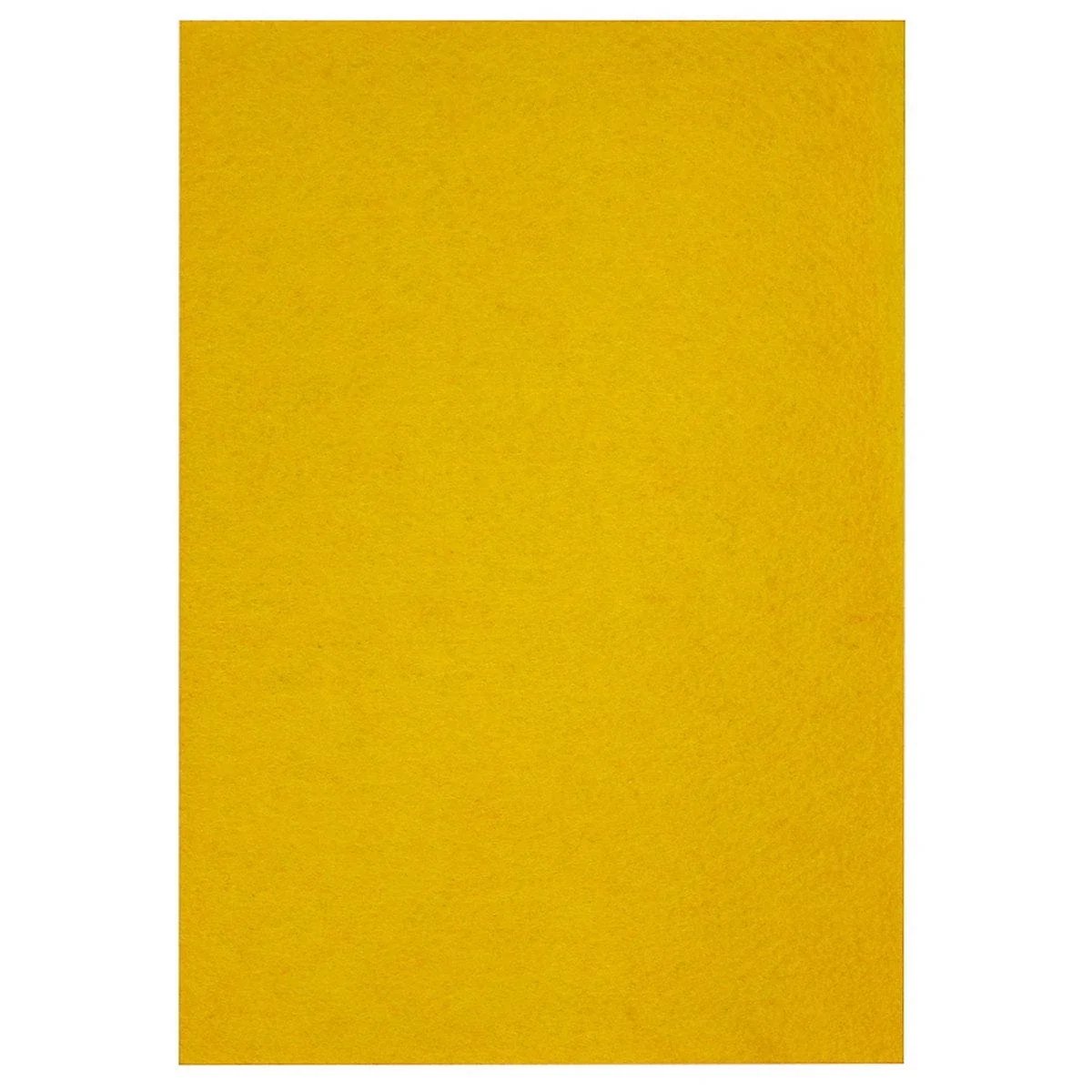 jags-mumbai Non-Woven & Felt Sheets A4 Nonwoven Felt Sheet Yellow 79
