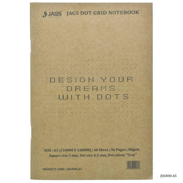 jags-mumbai Notebooks & Diaries Dot Grid Notebook