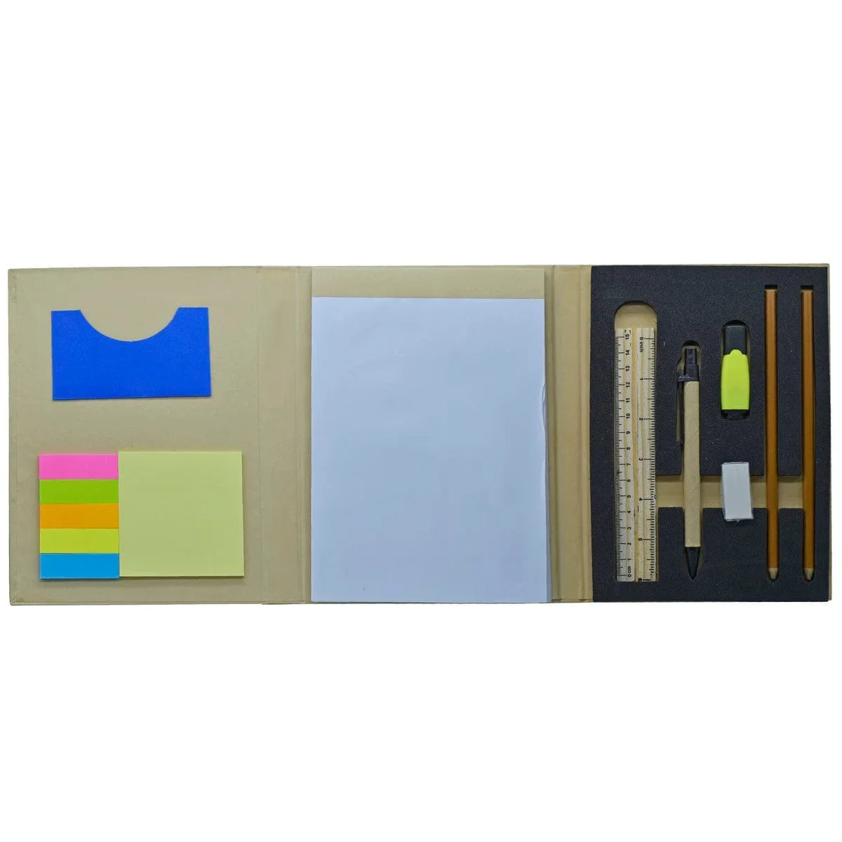 jags-mumbai Notebooks & Diaries Eco Friendly Three Fold Diary With Elastic M065