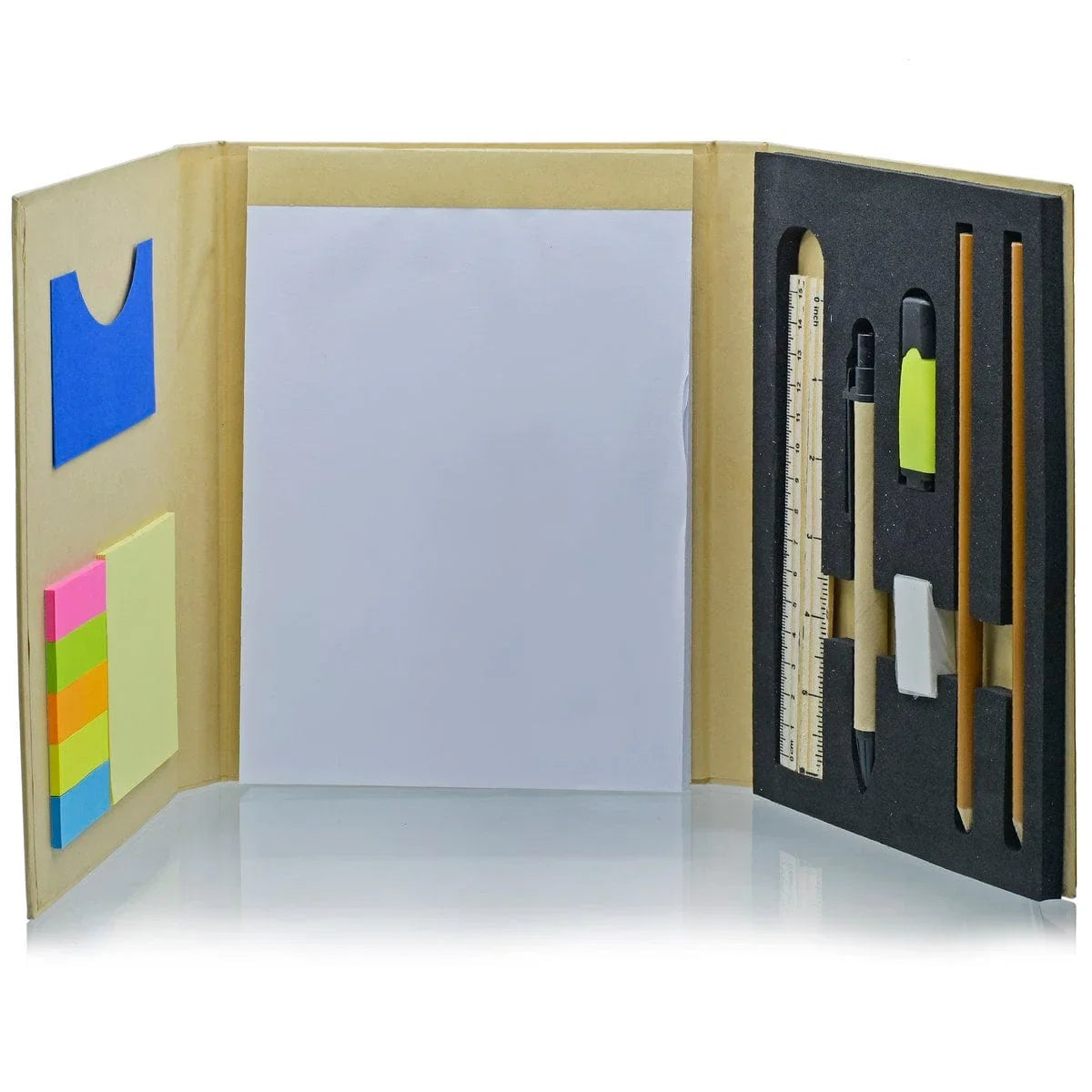 jags-mumbai Notebooks & Diaries Eco Friendly Three Fold Diary With Elastic M065