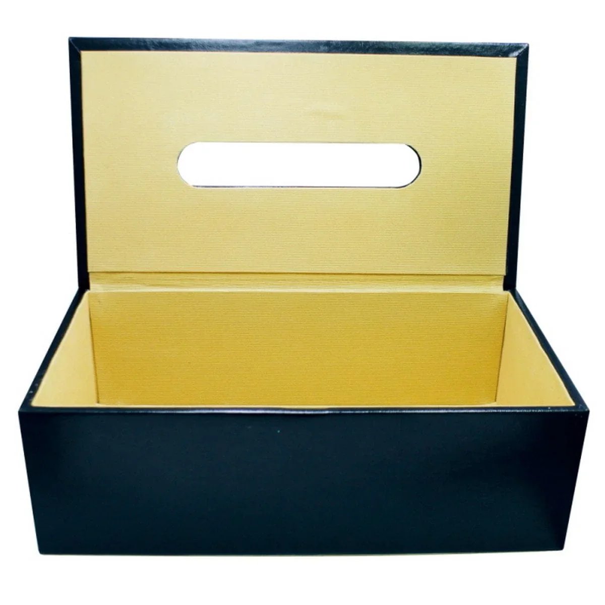 jags-mumbai Office Desk Stationery Leather Tissue Paper Holder