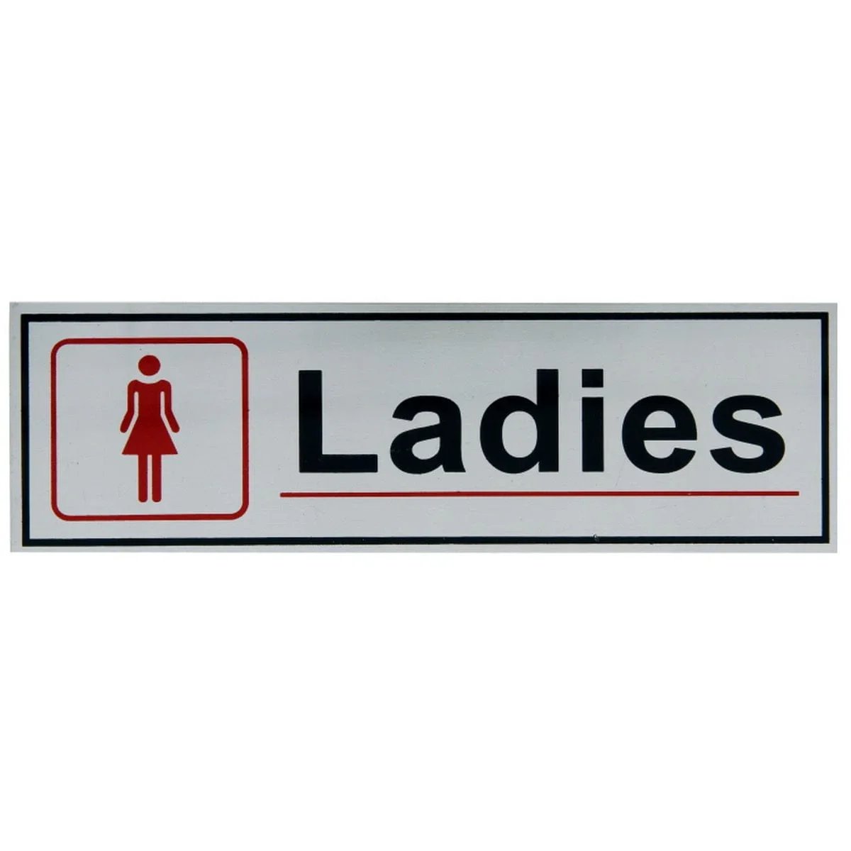 jags-mumbai Office Display Stands Aluminum Sticker Ladies Toilets Sign