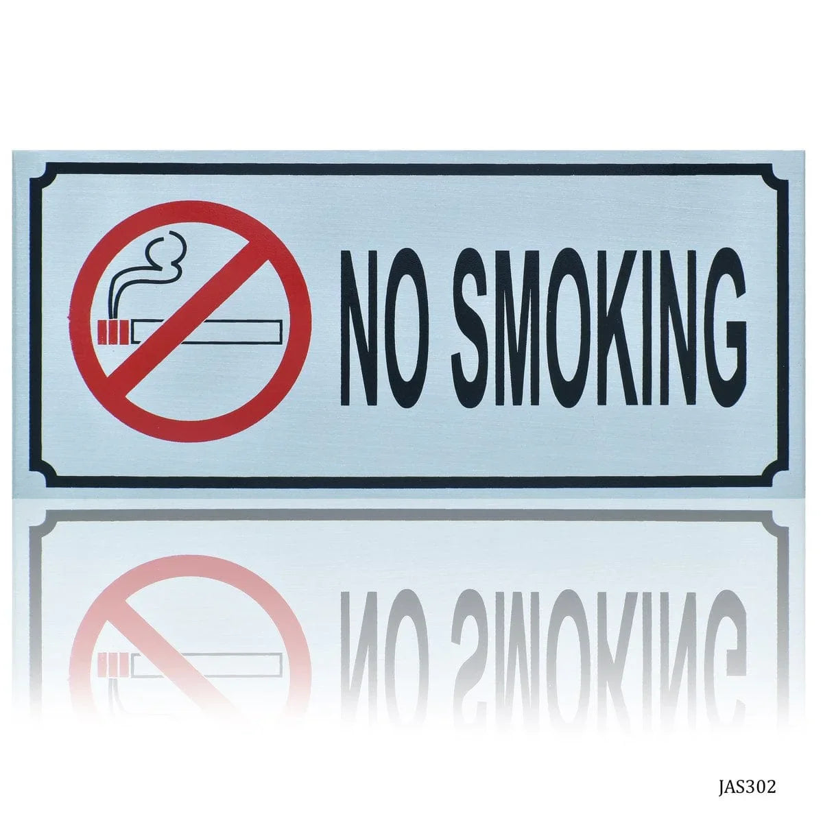 jags-mumbai Office Display Stands Jags Aluminum Sticker 3.5X8 NO Smoking