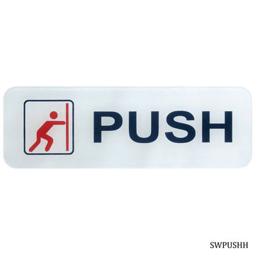 jags-mumbai Office Display Stands Sticker White Push Horizontal