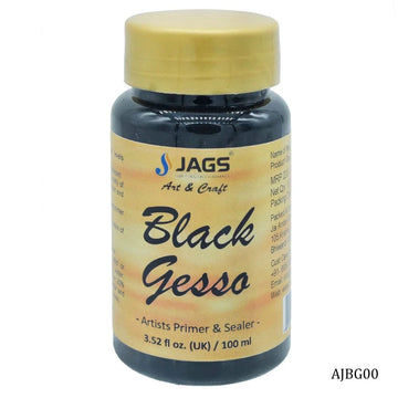 jags-mumbai Paint & Colours Artist Jags Gesso Black 100ml AJBG00