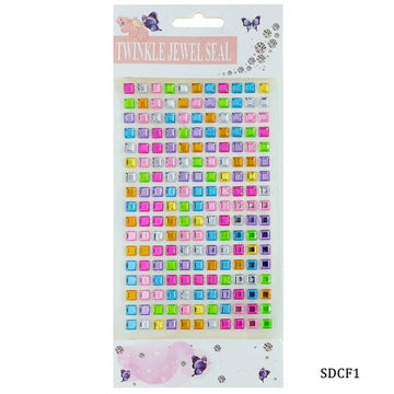 jags-mumbai Pearl & Diamond Stickers Diamond Sticker Square