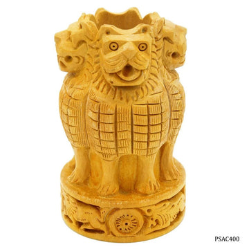 jags-mumbai Pen Stand Pen stand Ashoka Chakra 4 Inch