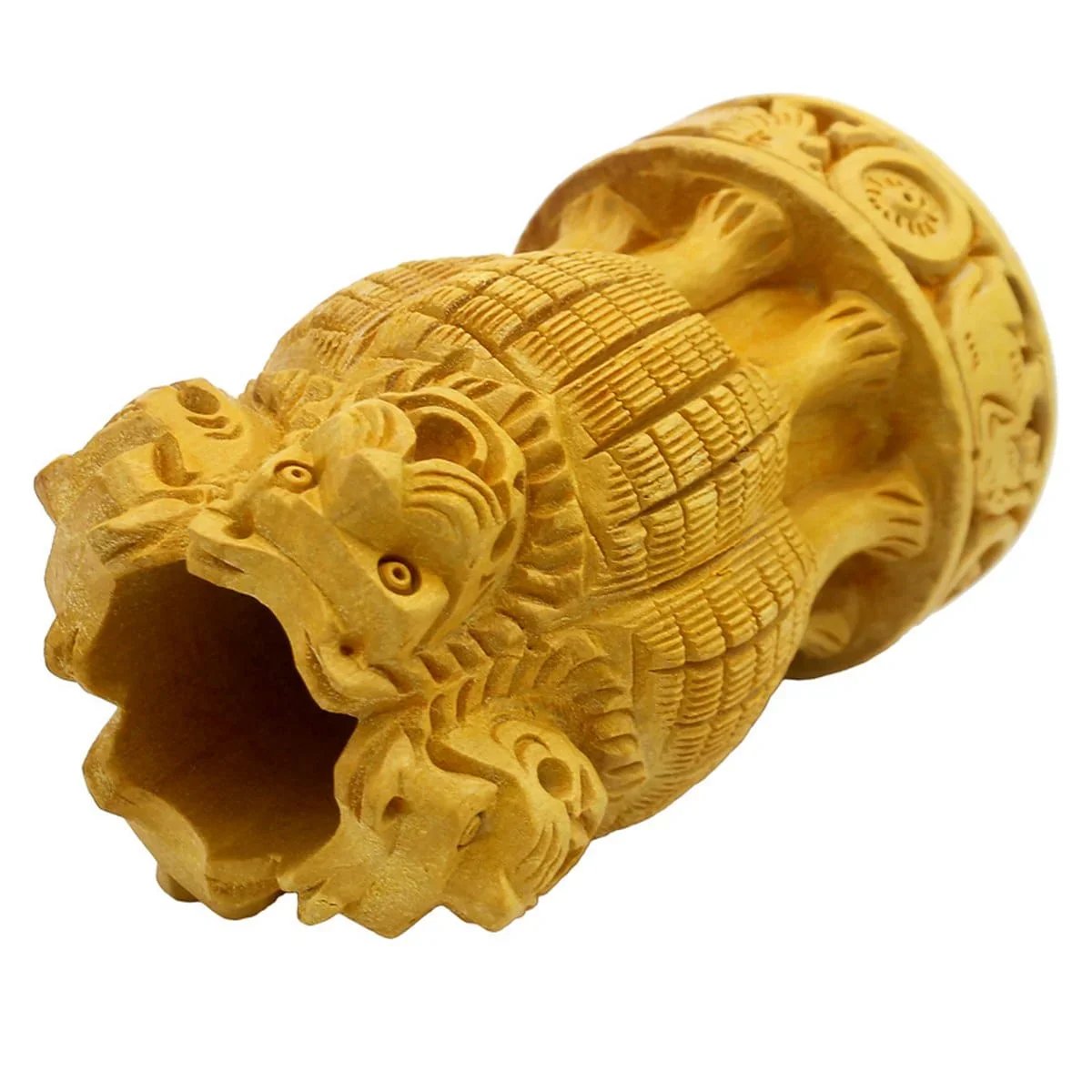 jags-mumbai Pen Stand Pen stand Ashoka Chakra 4 Inch