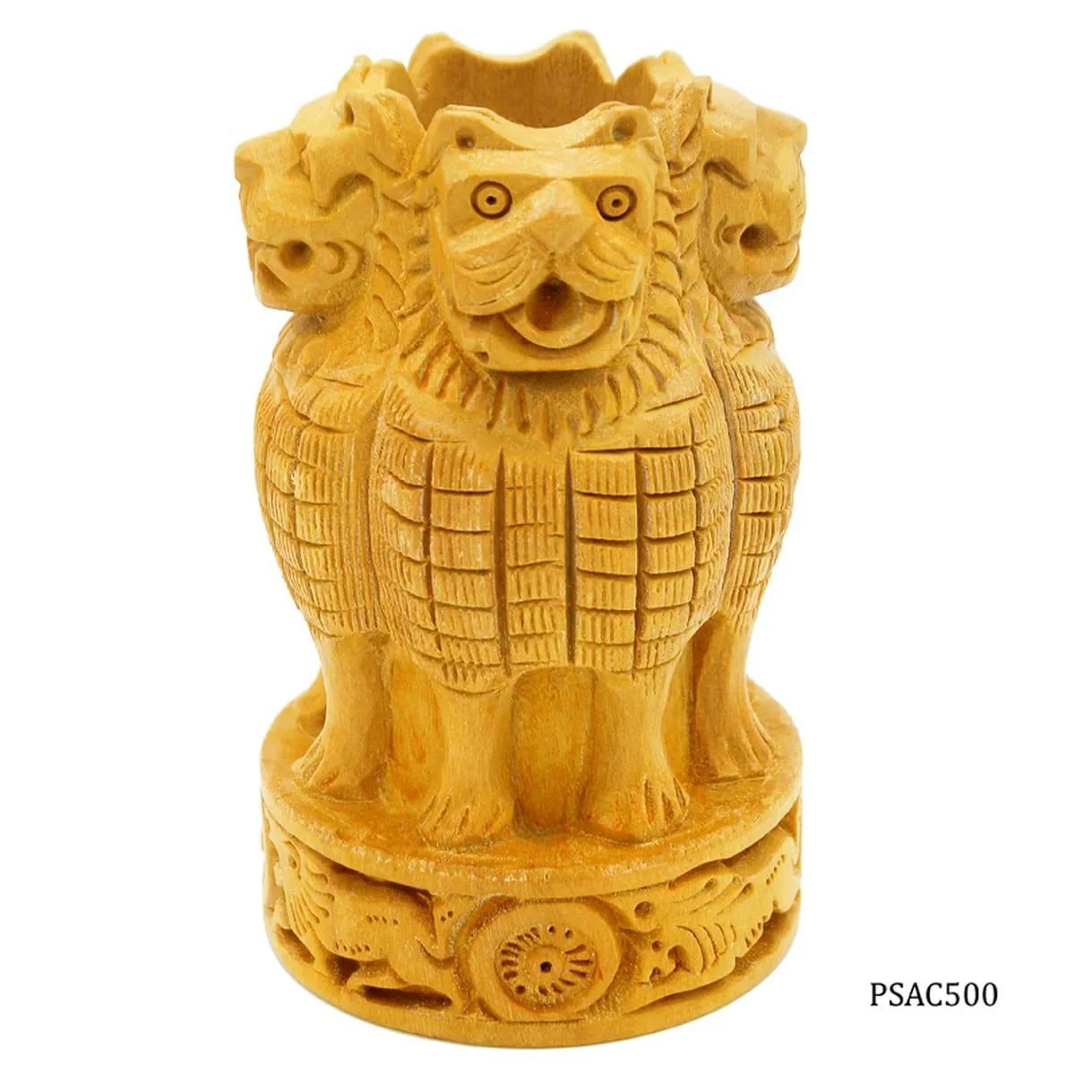 jags-mumbai Pen Stand Pen stand Ashoka Chakra 5 Inch