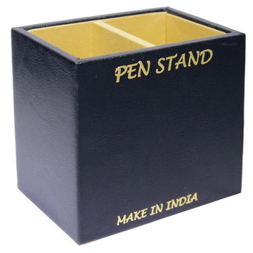 jags-mumbai Pen Stands Black Leather Pen Stand