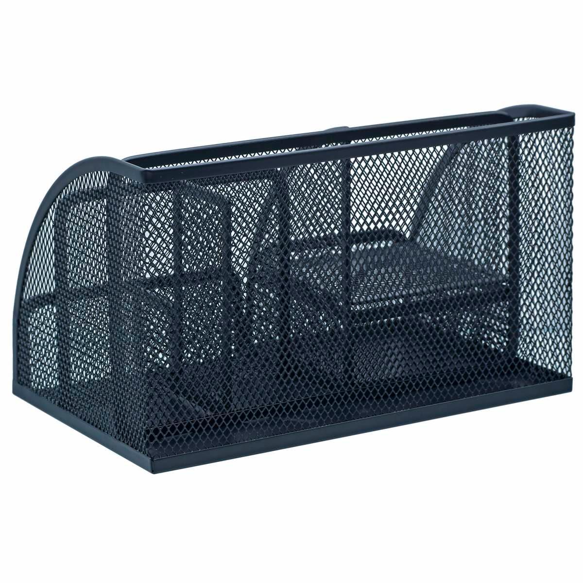 jags-mumbai Pen Stands Metal Pen Stand 7In1 Black