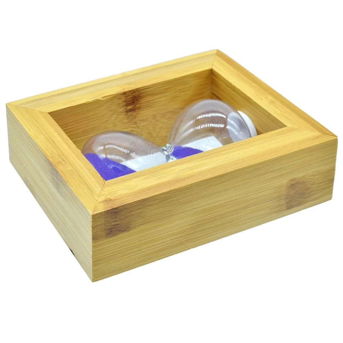 jags-mumbai Photo Frame Wooden Hourglass 4.6 x 3inch (Medium)