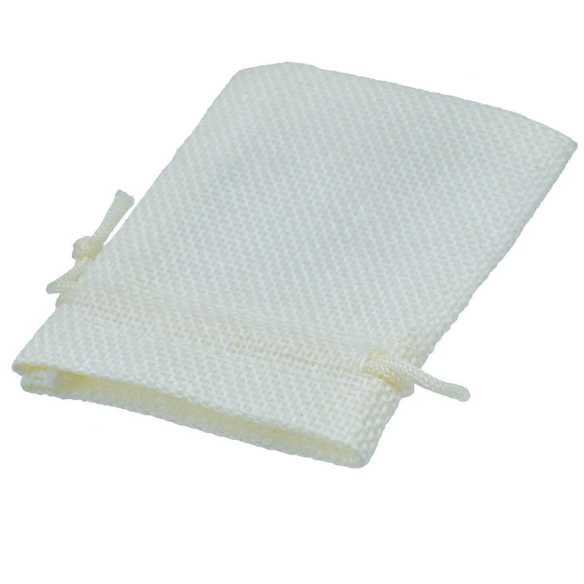 jags-mumbai Pouch Gift Pouch Cloth Cream Colour Small Pack of 50pcs
