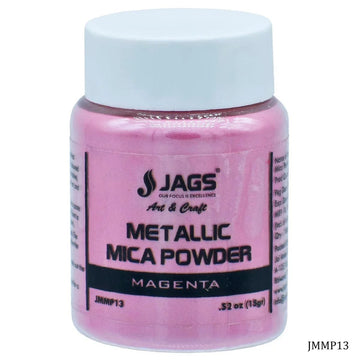 jags-mumbai Resin Pigment Jags Metallic Mica Powder Magenta 15Gms JMMP13
