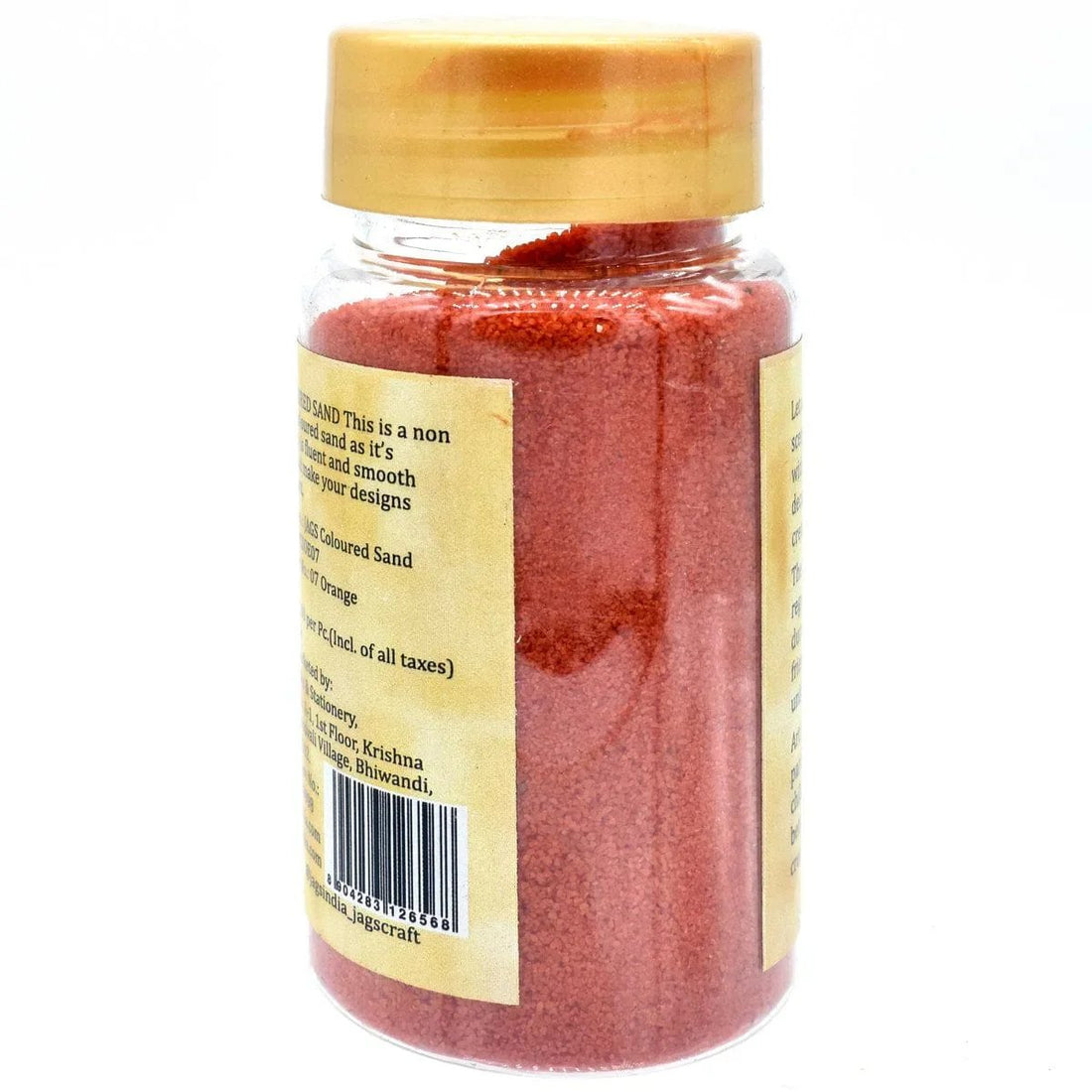 jags-mumbai Sand Buy Jags Coloured Sand 160Gms Orange No 7 Online | JCSOE07