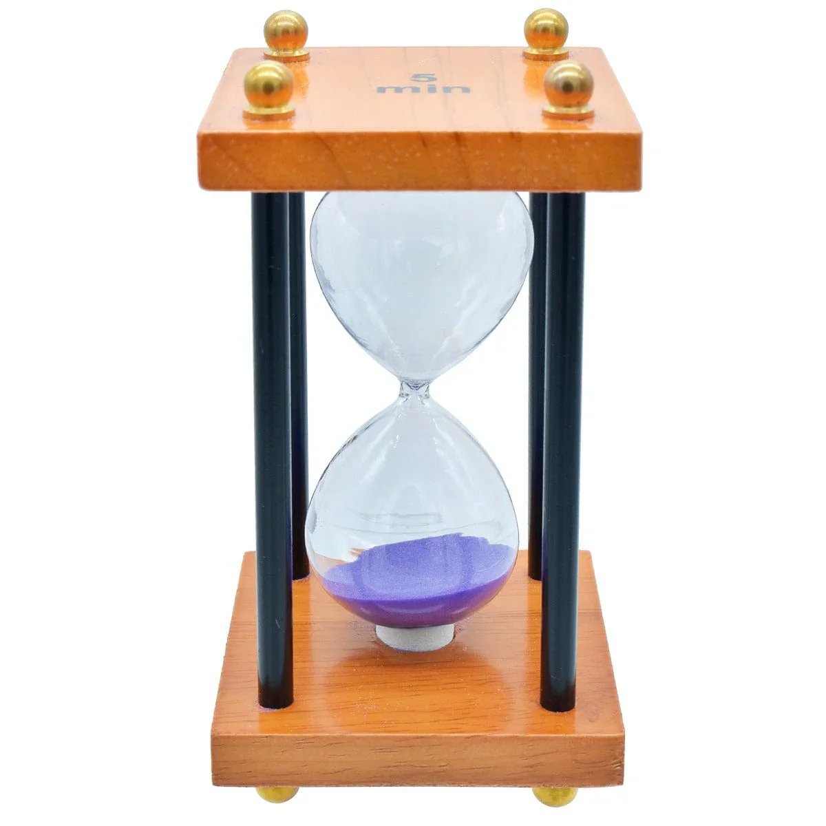 jags-mumbai Sand Timer Wooden Sand Timer | Hourglass | 5min