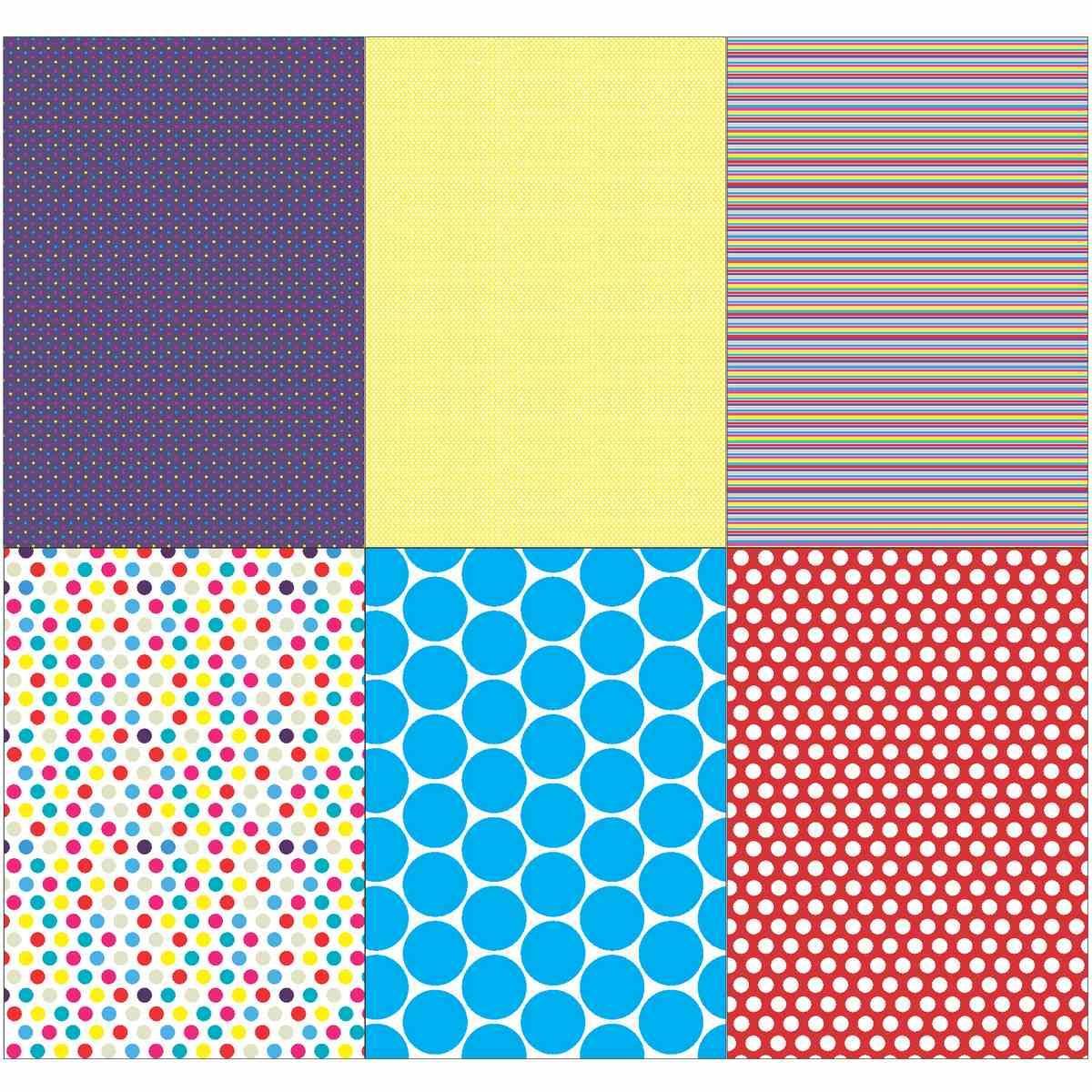 jags-mumbai Scrapbook Paper jags A4 Sports & Stripes-10D