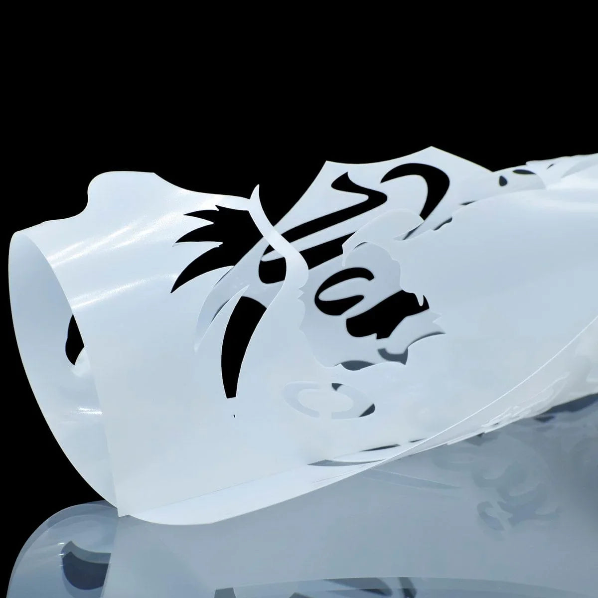 jags-mumbai Stencil Plastic Jags Stencil Plastic 8x8 1Pcs 10 No JSP8X8-10