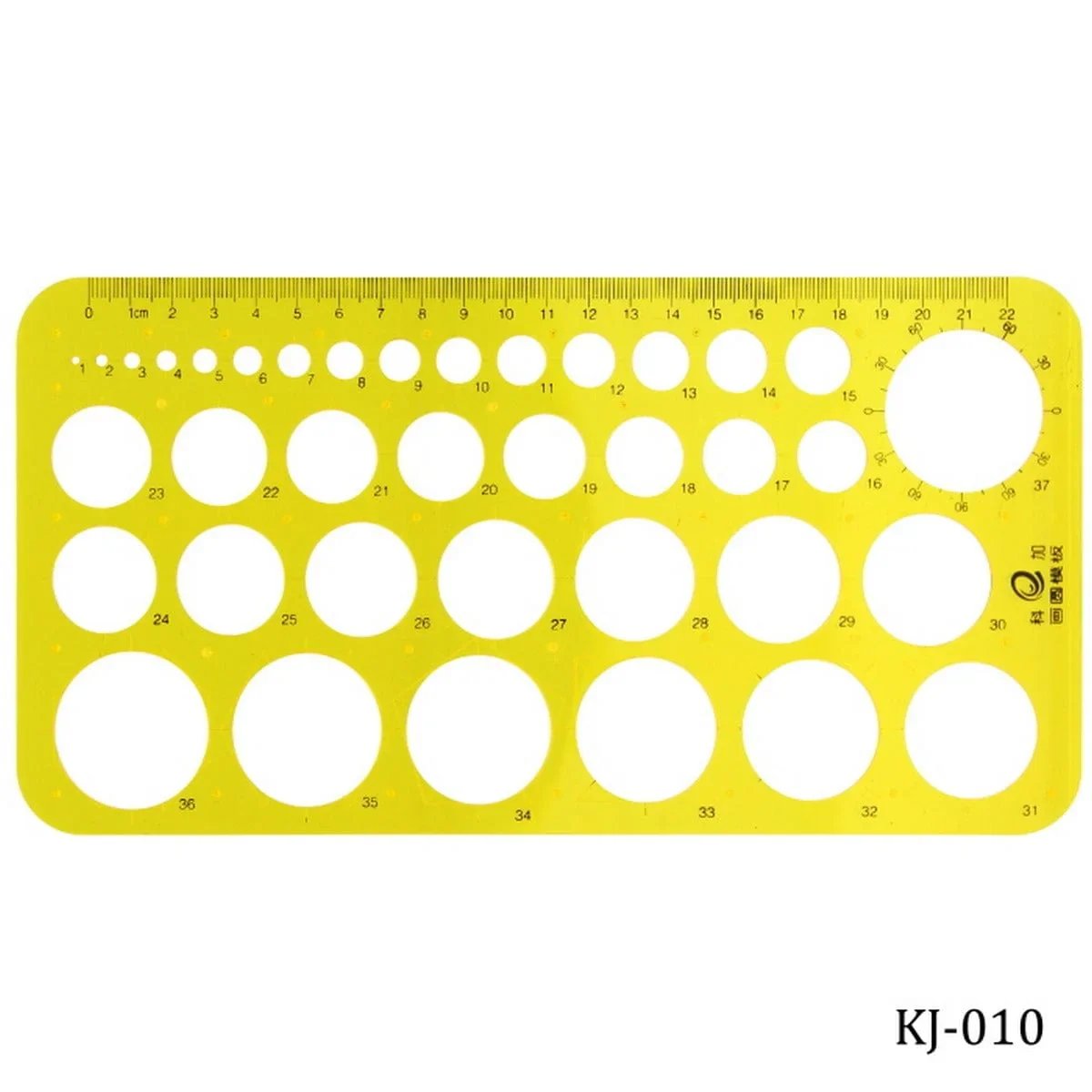 jags-mumbai Stencil Stencil Plot Model Circle Template - Contain 1 Unit