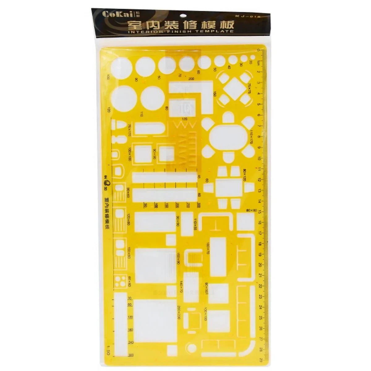 jags-mumbai Stencil Stencil Plot Model Interior Template- Contain 1 Unit