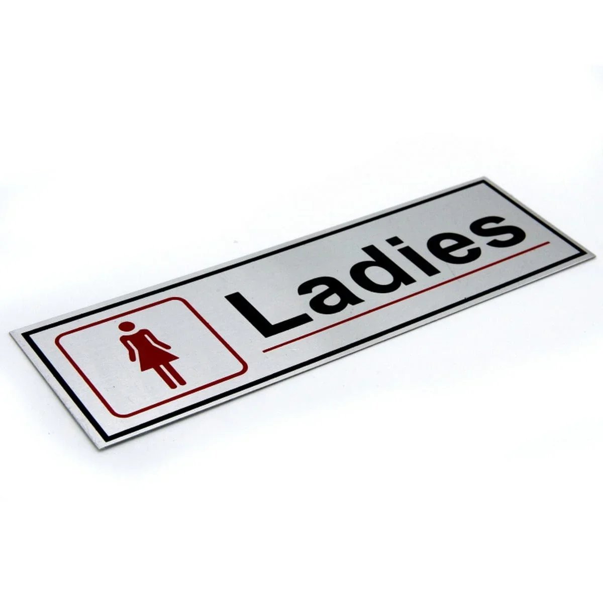 jags-mumbai Stickers Aluminum Sticker Ladies Toilets Sign