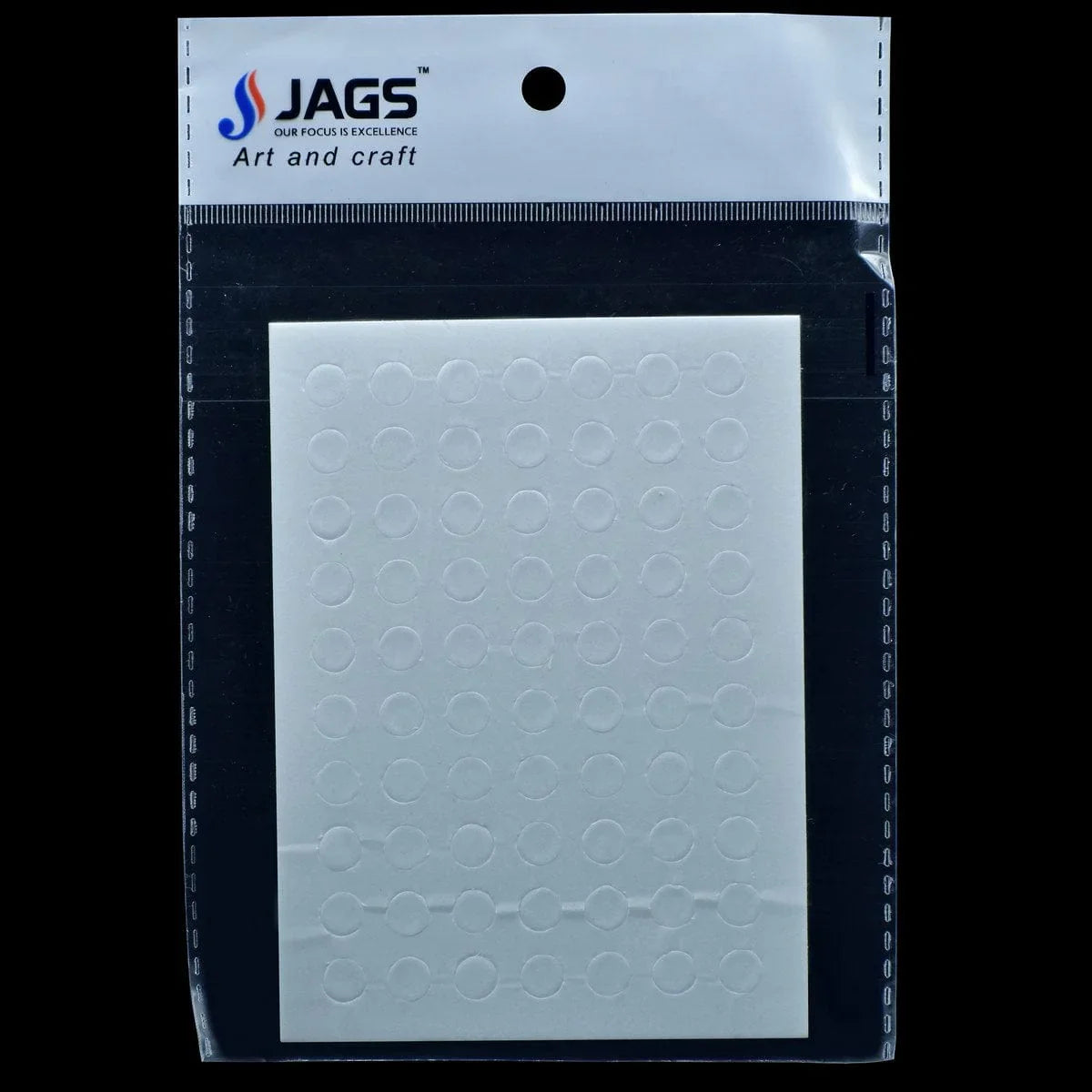 jags-mumbai Stickers Jags Double Sided Adhesive Round Dots 8mm