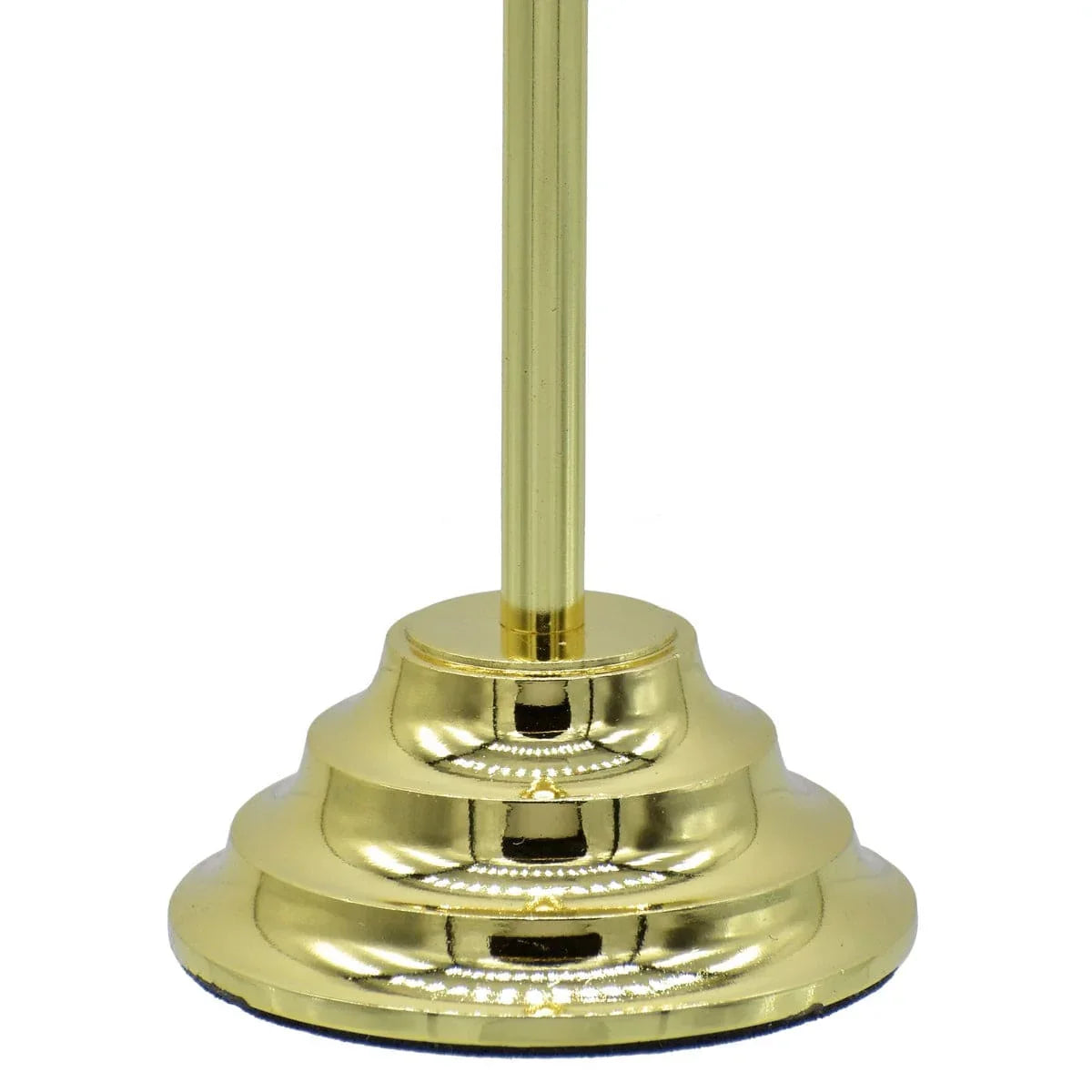 jags-mumbai Table Top Flags "Elegant Desktop Flag: Long Golden 7.5 inch - TT662GD"
