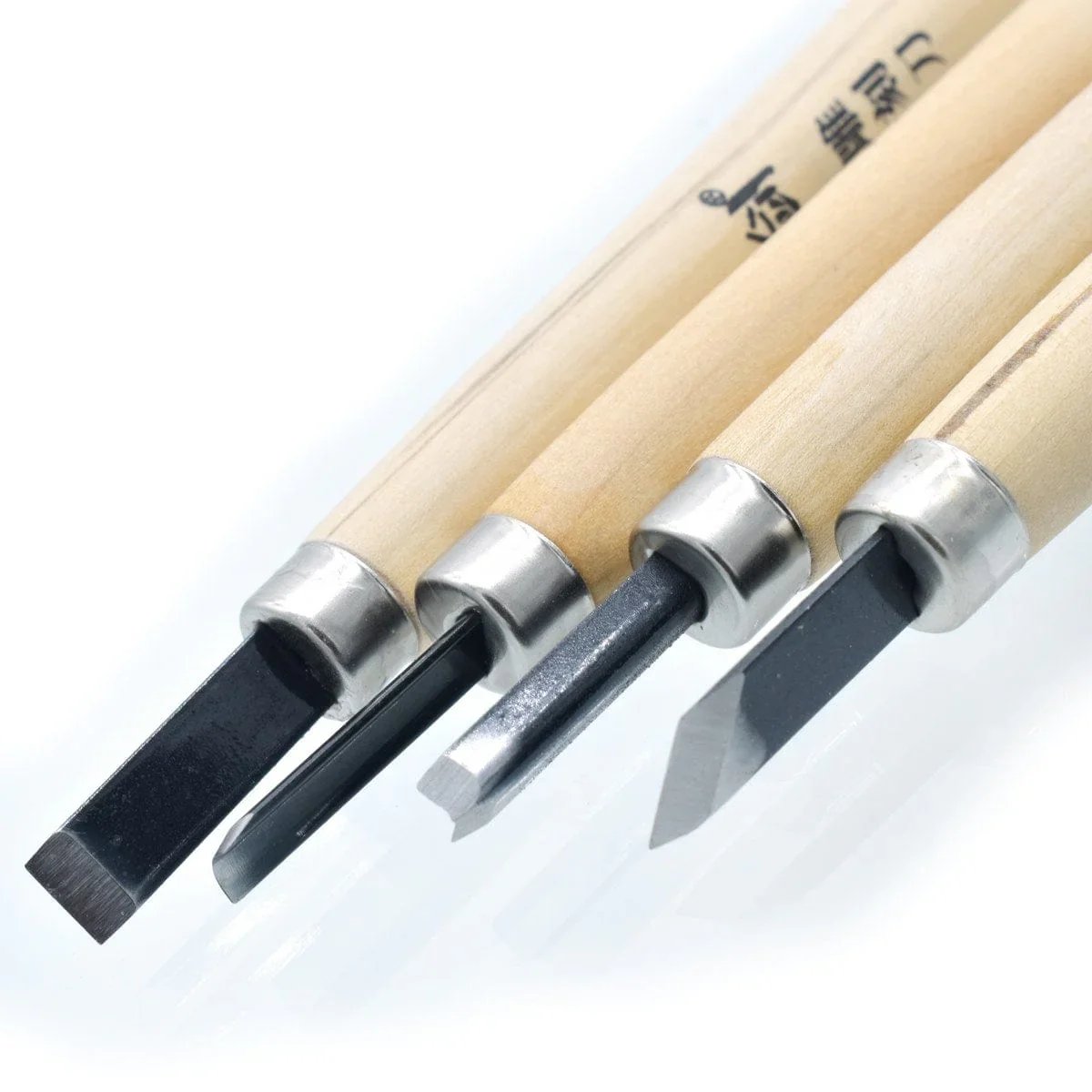 jags-mumbai Wooden & Plastic Box "Effortlessly carve your culinary masterpiece with our Knife Carving Set Wooden 4pcs Box Set KSJ-4"