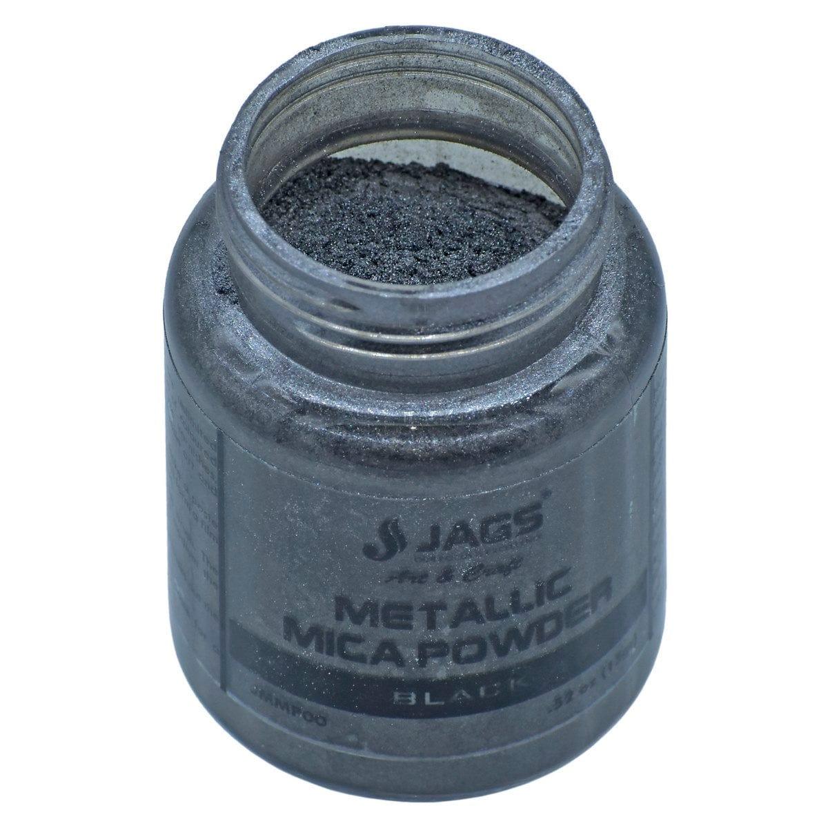 jags-mumbai Wrapping Paper& Material Jags Metallic Mica Powder Black 15Gms JMMP00