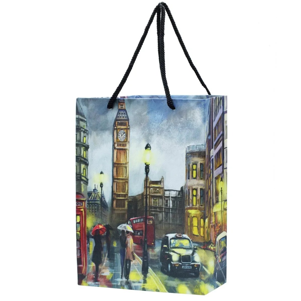 jags-mumbai Bag Jags Paper Bag Small Artwork of Street View A5 JPBS03 (Contain 1 Unit2)