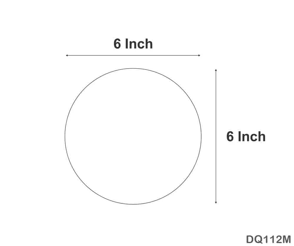 MG Traders 1 Balloon & Party Products Dq112M Happy Birthday Round Gliter Baner