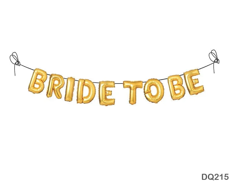 MG Traders 1 Balloon & Party Products Dq215 Bride To Be Foil Print Baner
