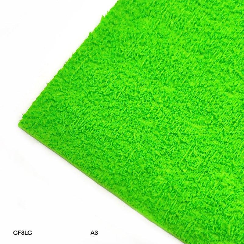 MG Traders Glitter Paper & Foam Sheet Grass Foam Sheet A3 Light Green 10Sheet 2Mm (Gf3Lg)