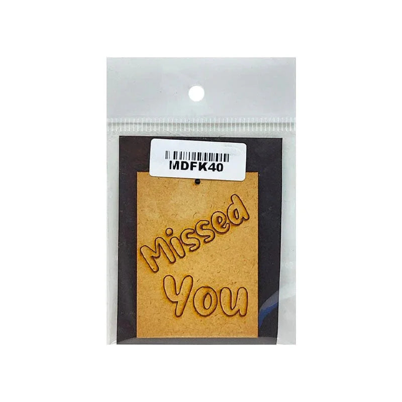 MG Traders MDF & wooden Crafts Mdf Cutout (Mdfk40) (6.5 X 4.7Cm)