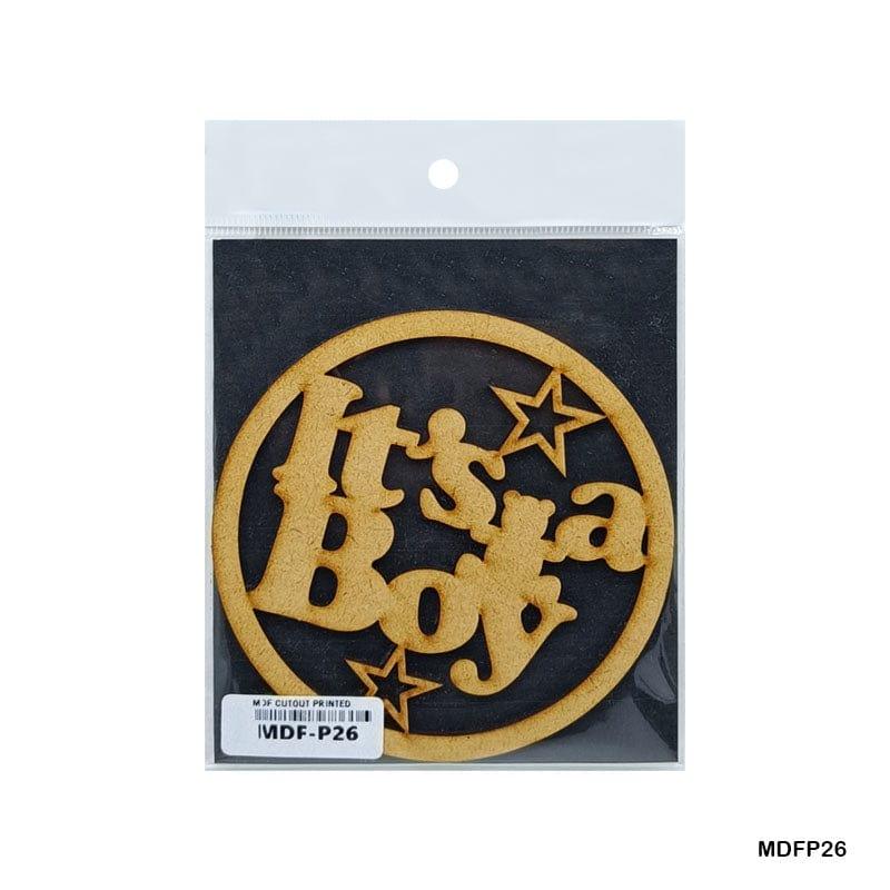 MG Traders 1 MDF Mdf Cutout (Mdfp26)