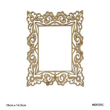 MG Traders 1 MDF Mdf-Z5C Frame (1Pc) 19 X 14.5Cm