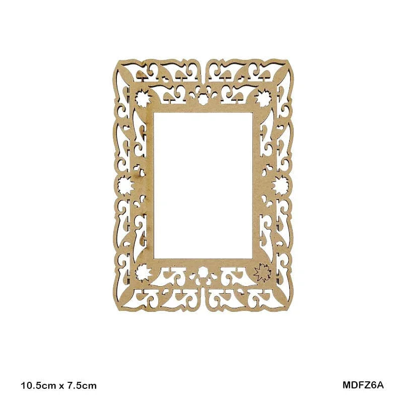 MG Traders 1 MDF Mdf-Z6A Frame (1Pc) 10.5 X 7.5Cm