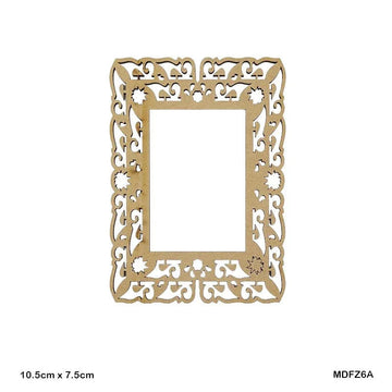 MG Traders 1 MDF Mdf-Z6A Frame (1Pc) 10.5 X 7.5Cm
