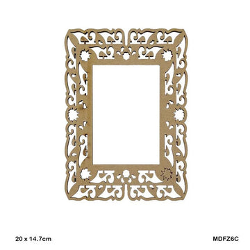 MG Traders 1 MDF Mdf-Z6C Frame (1Pc) 20 X 14.7Cm