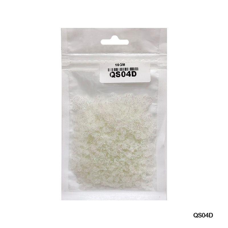 MG Traders 1 Sequin Qs04D Cherry Glitter 9Mm 10Gm Sequins