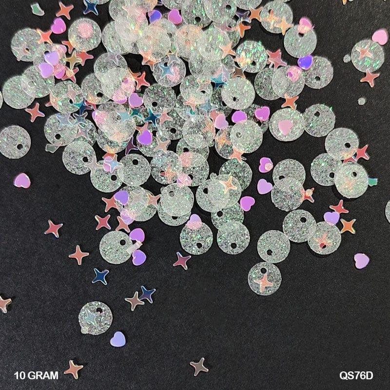 MG Traders 1 Sequin Qs76D 10Gm Sequins