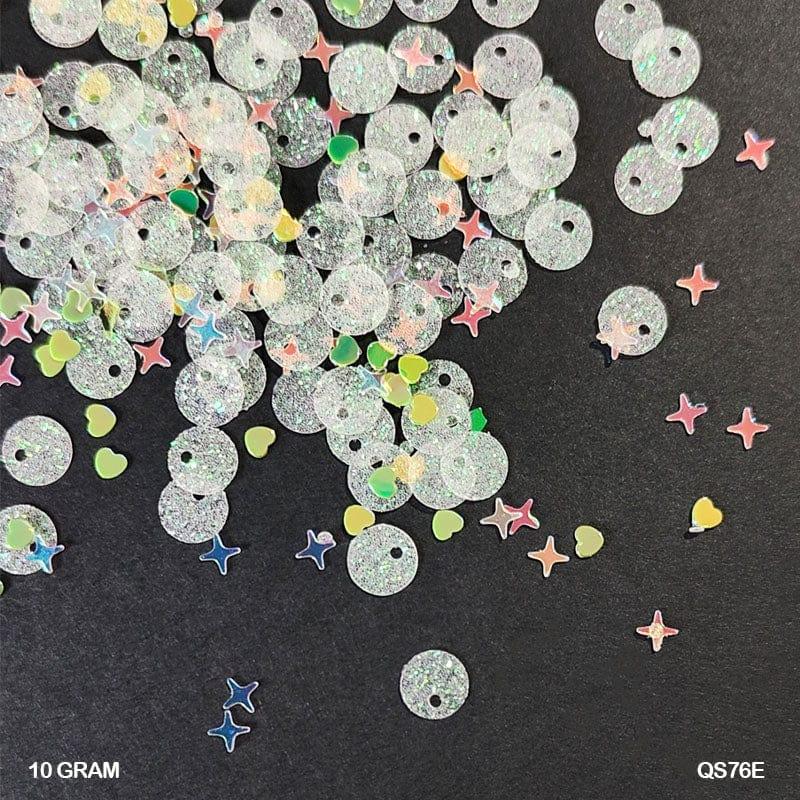 MG Traders 1 Sequin Qs76E 10Gm Sequins
