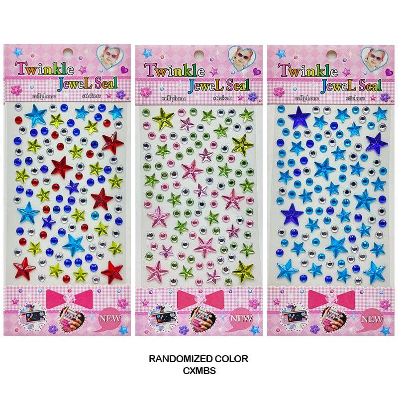 MG Traders 1 Stickers Cxmbs Crystal Star Sticker