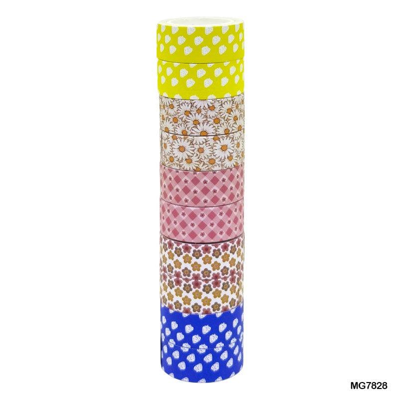 MG Traders 1 Tape 3M X 1.5 Printed Tape 10Pc Pack Mg7828