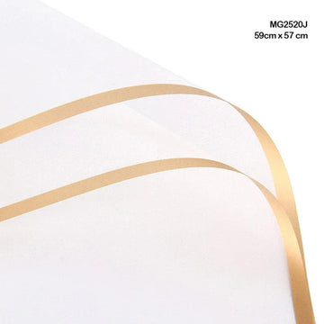 MG Traders 1 Wrapping Paper& Material Wrapping Paper Plastic (20 Sheet) Mg2520J