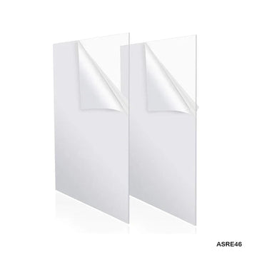 MG Traders Acrylic Sheets & Cutouts Acrylic Sheet Rectangle 2Mm 1Pc 4X6 (Asre46)