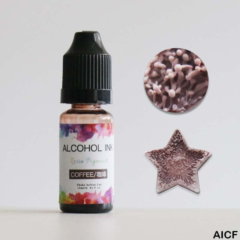 MG Traders Alcohol Inks Alcohol Ink 10Ml Coffee (Aicf)