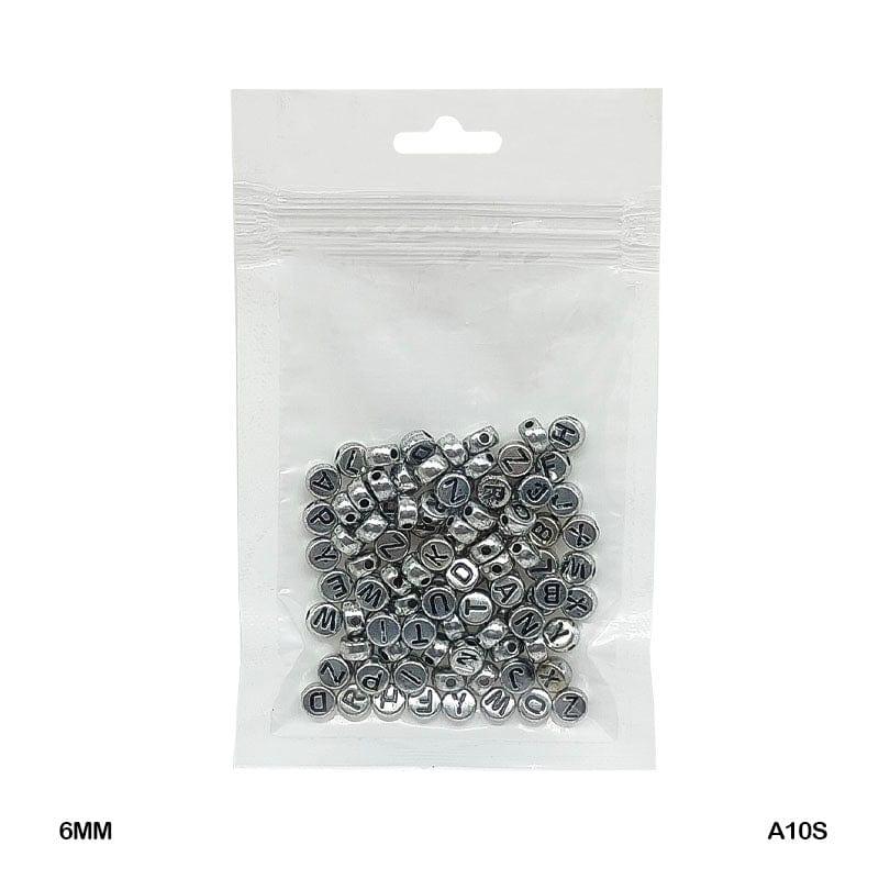 MG Traders Beads Bracelet Beads Plastic 20Gm (A10S)