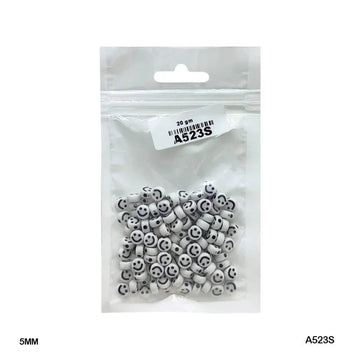 MG Traders Beads Bracelet Beads Plastic 20Gm (A523S)